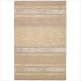 IMAGE OF Bentley Beige Contemporary Rug Size: 5' x 8'