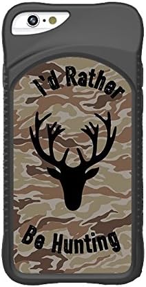 iPhone 6 6s Case by EVO21 Slim Series Deer Hunting Camouflage Black