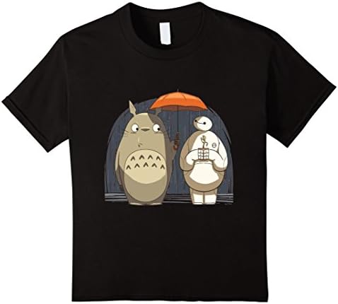 Kids Totoro's New Neighbors T-Shirt 10 Black