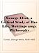 Click here to Compare Prices of George Eliot; a Critical Study of Her Life, Writings & Philosophy