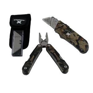 Olympia Tools 33-173 Turboknife X Camo And Multifunction Pliers Set by Olympia