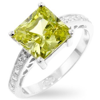 Click here to buy Ladies RINGS STERLING SILVER & VERMEIL W COLORED CZ - Princess Isabella by ToltecTraders.com.