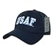 United States US Air Force USAF Flex Wings Baseball Ball Structured Fitted Cap Hat S/M L/XL (L/XL)