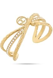 Just Cavalli cuff bracelet Hurricane logo snake