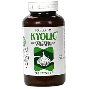 Wakunaga of America - Kyolic Formula 100, 600mg, 200 capsules by WAKUNGA OF AMERICA