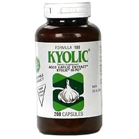 Wakunaga of America Company - Kyolic Formula 100, 600 mg, 200 capsules