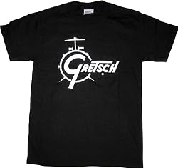 Gretsch Drums Logo T-Shirt Black Large