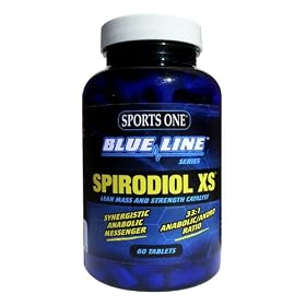 Sports One Blue Line Spiroldiol-XS 60 Tabs Build Muscle