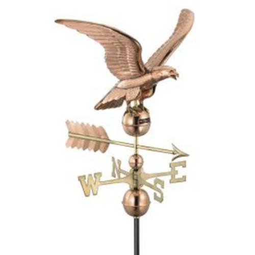 Good Directions 955P Smithsonian Eagle Weathervane, Polished Copper On Sale