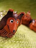 41tMTwfjDjL. SL160  * SHETLAND SHEEPDOG * Dog Leather Japanese Cell Phone Charms VANCA Craft Petit Mini Mascot