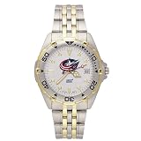 LogoArt Columbus Blue Jackets Men's All-Star Stainless Steel Watch
