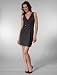 Adam + Eve Pintuck Waist Dress in Charcoal