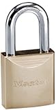 Master Lock 996DPF Solid Brass Padlock, Keyed Different, 1-3/4-Inch Body