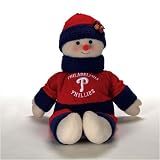 Philadelphia Phillies Plush Snowflake Friends Snowman