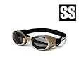 Doggles ILS Extra Small Chrome Frame and Smoke Lens