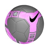 Nike T90 Pitch Soccer Ball - Silver/Pink/Black