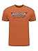 Harley-Davidson Screamin' Eagle Men's T-Shirt, Eagle Pipes, Orange HARLMT0222
