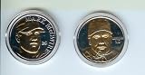 1998 Highland Mint SIGNATURE SERIES MLB Baseball Collectible Coin Set: Gold/Silver Two Tone: Mark McGwire - St Louis Cardinals - HRs 62 & 70