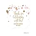 Andaz Press Blush Pink Gold Glitter Girl Baby Shower Party Collection, Personalized Fancy Frame Gift Tags, Thank You for Celebrating With Us, 24-Pack, Custom Name