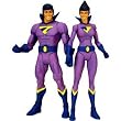 DC Universe Classics 2009 SDCC San Diego Comic-Con Exclusive Action Figure 2-Pack Wonder Twins (NO Gleek!)