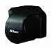 Nikon CB-N1000SA Black Leather Body Case Set for Nikon 1 V1 Digital Camera
