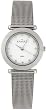 Skagen Women's Classic 107SSSD Silver Stainless-Steel Analog Quartz Watch with White Dial