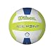Wilson Ace Point Beach Volleyball - Size 5, White/Yellow