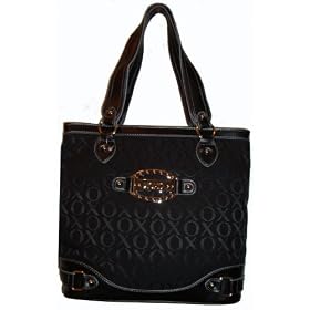 Women's Xoxo Purse Handbag Tote Country Club Signature Logo