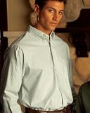 Van Heusen Men's Long-Sleeve Wrinkle-Resist Oxford (VH56800)