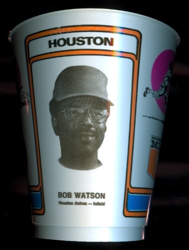 1978 Bob Watson Houston Astros 7 Eleven Baseball Cup