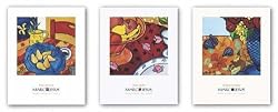 Bodegon Con Higos-Peras Limoneras-Flors Caigudas Set by Marc Jesus 11.75"x11.75" Art Print Poster