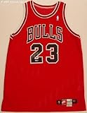 Michael Jordan Chicago Bulls Autographed Red Game Worn 1997-98 Championship Season Jersey