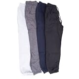 Childrens/Kids Unisex Plain School Jogging Bottoms/Jog Pants (Closed Cuff)
