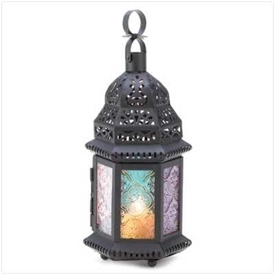 A LOT OF 5: MAGIC RAINBOW MOROCCAN LANTERN