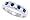 0.31ct Channel Set Genuine Sapphire and Diamond Wedding Band in 14Kt White Gold-5