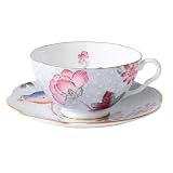 Wedgwood Harlequin Cuckoo Tea Story Teacup and Saucer, Blue