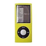 フィッツ・ポッド™第4世代iPodnano専用シリコンケースイエローIPN4G-02YE