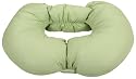 Leachco Two-By-You Adjustable Nursing Pillow, Sage/White dot