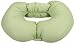 Leachco Two-By-You Adjustable Nursing Pillow, Sage/White dot