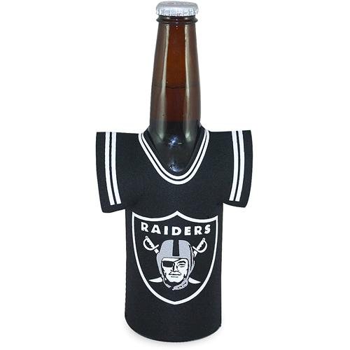 Oakland Raiders NFL Beer Bottle Jersey Koozie