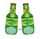 St. Patrick's Beer Bottle Glasses