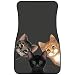 Peeping Tom Cats Set of Two Car Mats