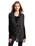 Ella moss Women's Leyton Cardigan Sweater, Black, X-Small
