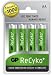 Electronics : GP 2100mAh AA ReCyko Rechargeable Ni-Mh Batteries 4 Pack