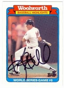 Kent Hrbek Autographed/Hand Signed baseball card (Minnesota Twins) 1988 Topps Woolworth Highlights #