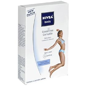 Nivea Body Good-Bye Cellulite Patches, Continuous Release, 6 Cosmetic Patches
