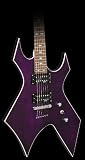 B.C. Rich RWGTP Electric Guitar, Trans Purple