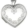 Sterling Silver Heart of Hearts Locket Pendant
