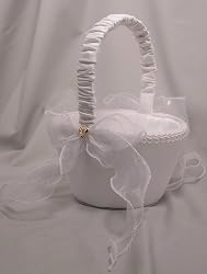 Enchanted Dolphins Flower Girl Basket
