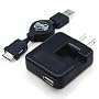 RIX USB��AC�[�d�� FOMA �Ή� (�u���b�N) RX-USA502F
